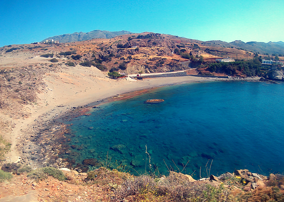 cretan beach