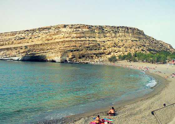 Matala beach