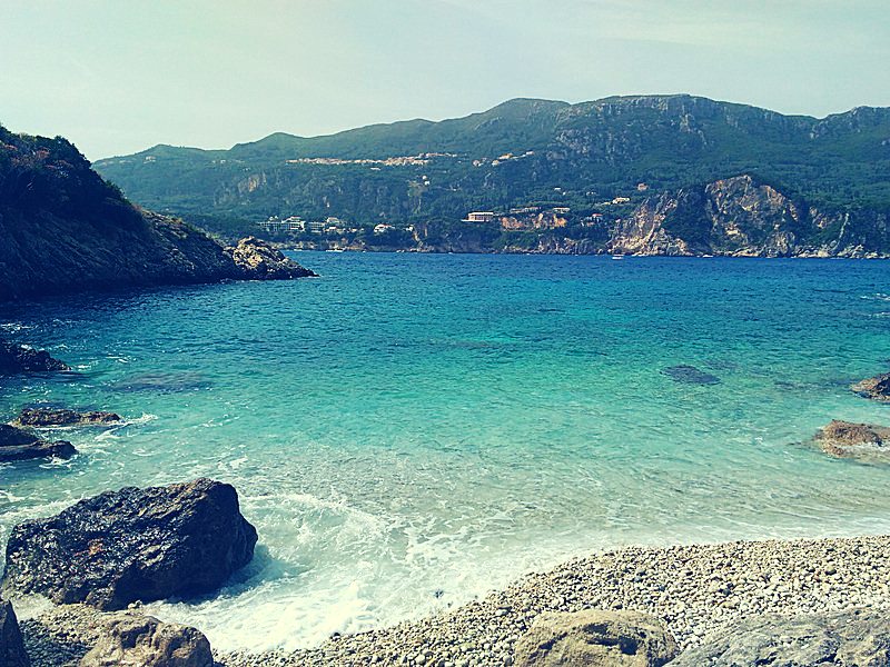 beach in Liapades