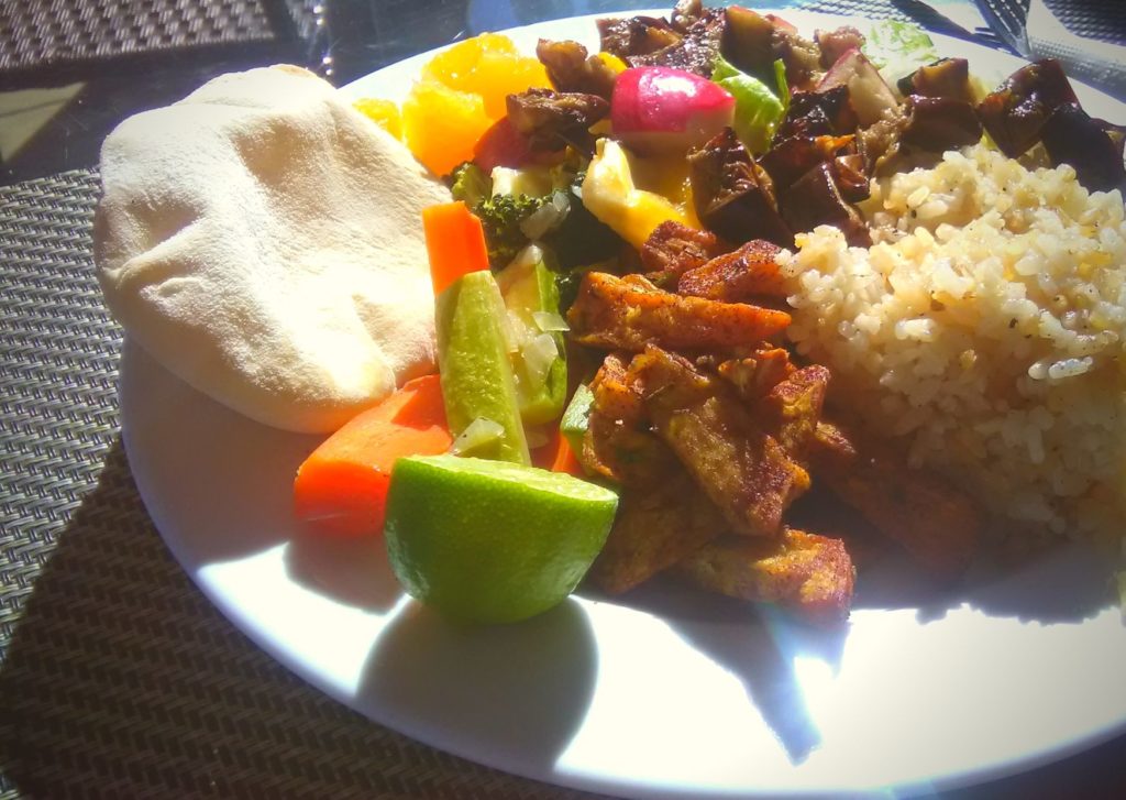 vegan food in the red sea